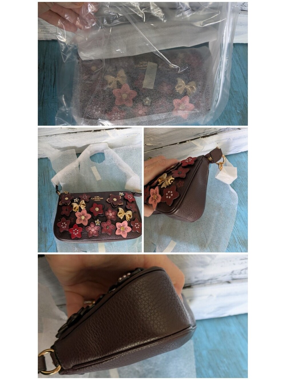 Coach Star Daisy Appliques handbag NWT - Picture 12 of 12